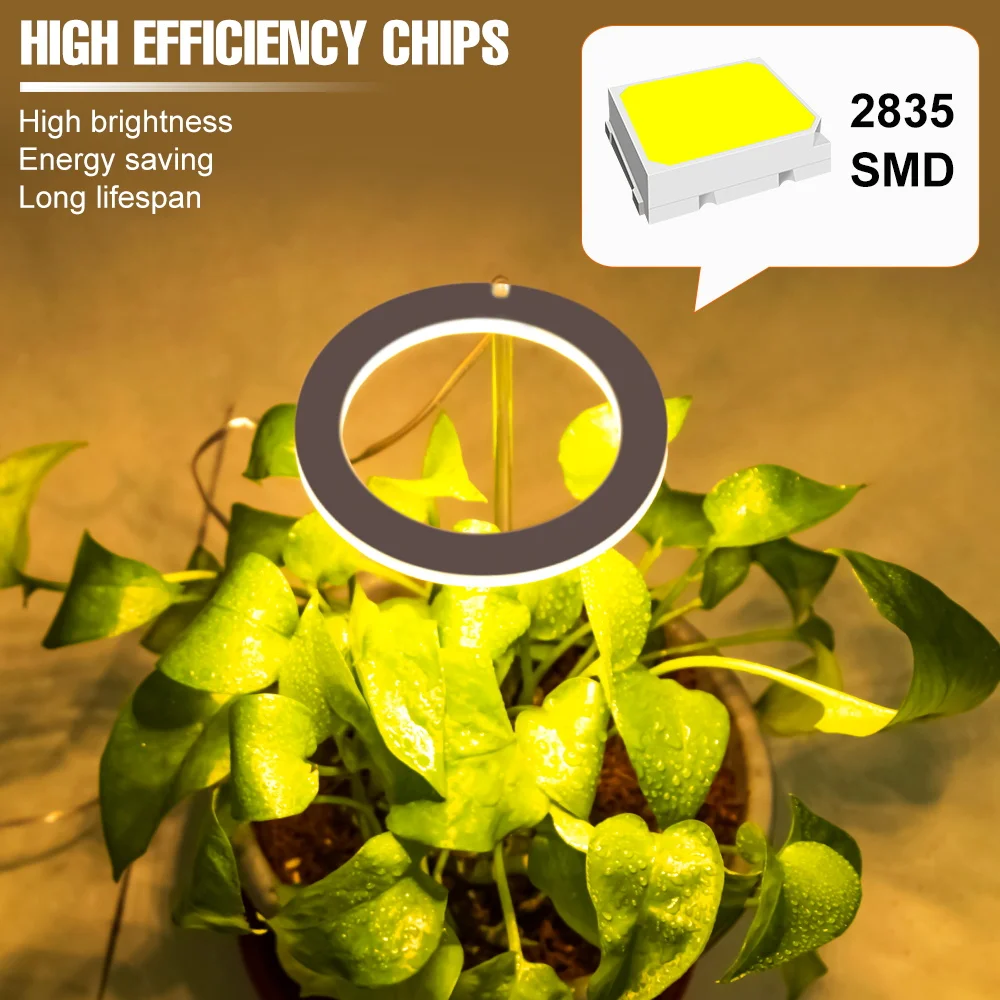 Full Spectrum Lamp Led Grow Light Phyto Lamp For Plants Bulb Growth Light Hydroponics Lighting USB Greenhouse Indoor Flower Seed