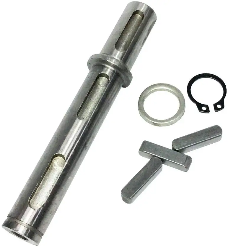 Single/Dual Output Shaft Diameter 14/18mm for Worm Reducer Single Output Shaft+Gaskets+S Ring+Corner Pin for NMRV 030/40 Gearbox