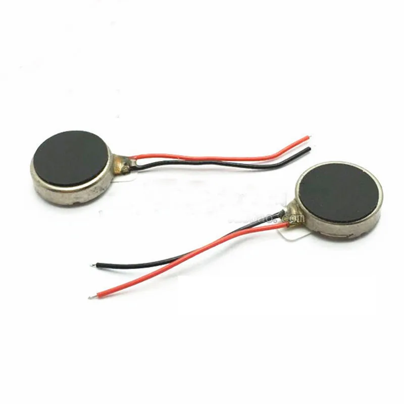 10PCS / Lot 1027 Mobile Phone Flat Motor Mobile Phone Vibration Motor Micro Vibration Button Motor Bluetooth Headset Wind