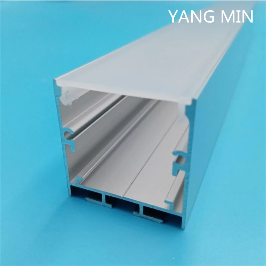 

YANGMIN Free Shipping New Product Anodized aluminum bar wide size 35*35mm square Profile Aluminum Channel for Led strip light