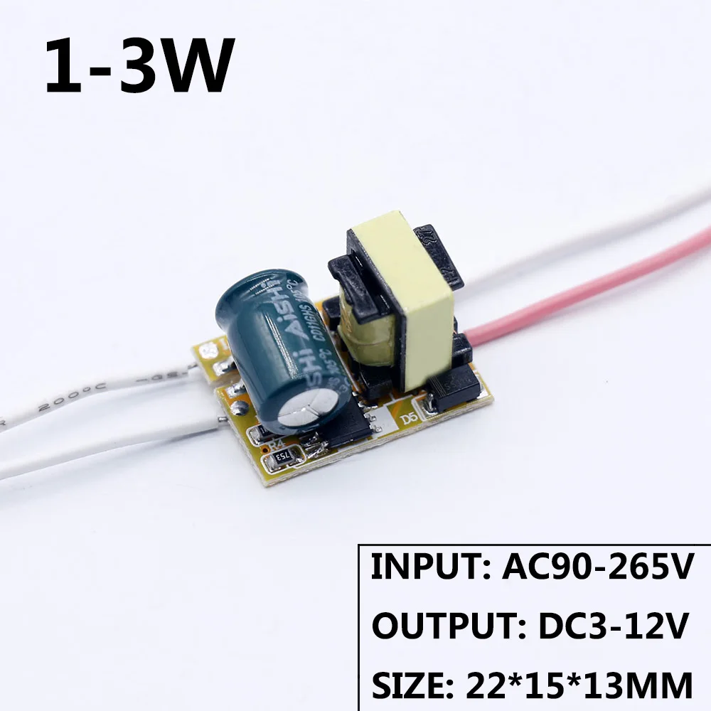 1W 2W 4W 6W 8W 11W LED Driver 300mA 12W 15W 18W 20W 25W 36W For LED Power Supply Unit Lighting Transformers For LED adapter