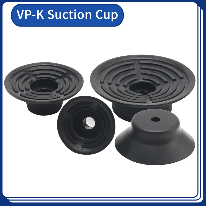 

10pcs Manipulator Suction Cups Vacuum Pad Variations PFOG/VP-20/30/40/50K Single layer Silicon Rubber Vacuum Chuck Sucker