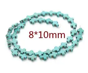 1pack heart cross spacer drop turquoise for DIY Make Jewelry bracelet Necklace Pendants  wamen sf3sd