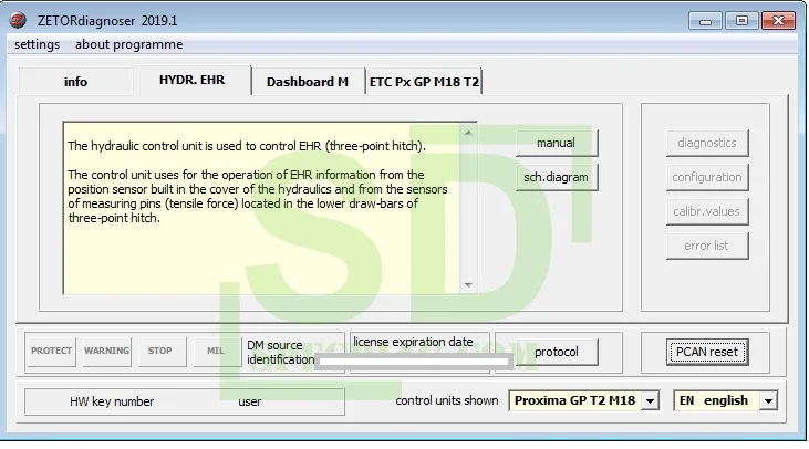 ZETOR DIAGNOSTIC KIT (PCAN)