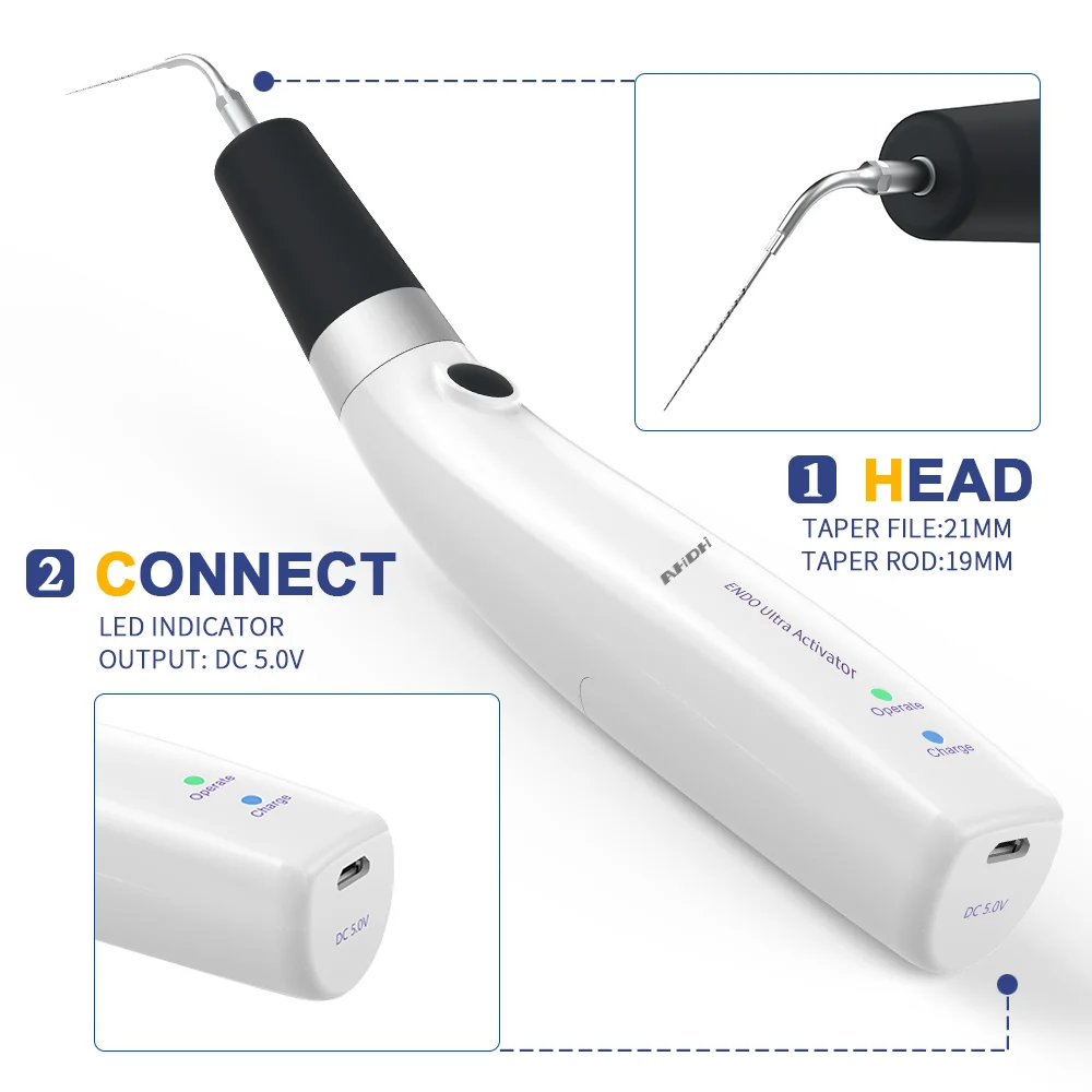 

AH-Endo-IR Dental Endodontic Supply ENDO Ultra Activator Wireless Irrigation Handpiece Root Canal Instruments