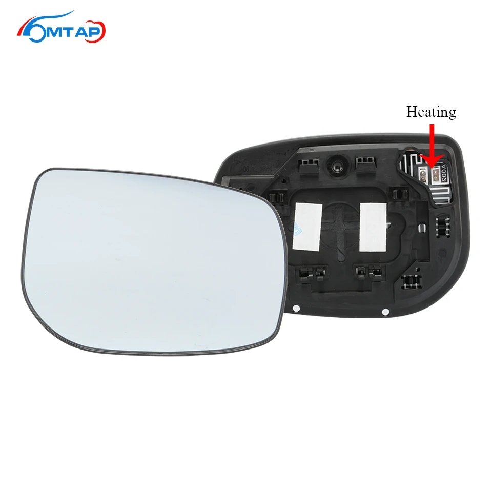 MTAP For Toyota Corolla 2007-2013 Side Wing Back Up Mirror Rearview Mirror Glass With Heating Car Outside Reversing Lens