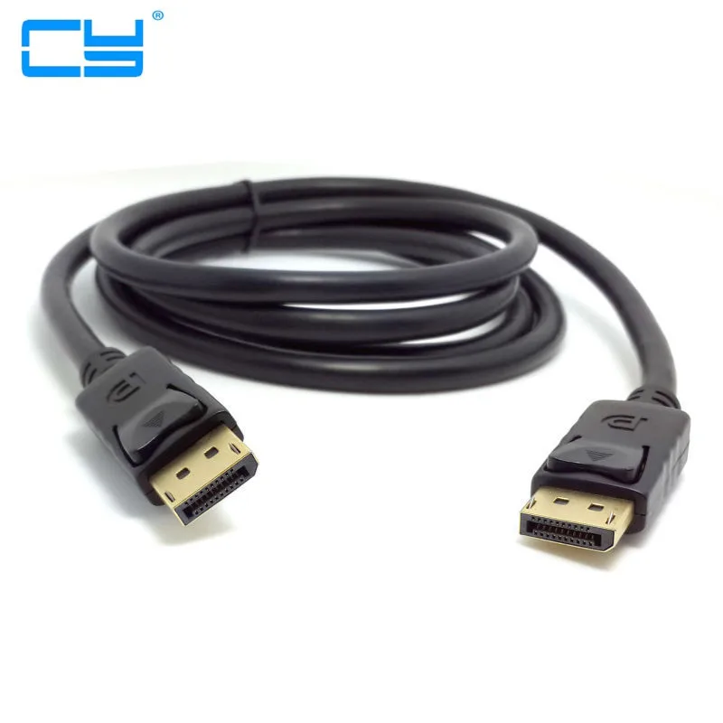 1.8m 3m 5m 10m DisplayPort Cable Display Port Cable HD 3D For HDTV Graphics Card Projector DisplayPort to DisplayPort Cable