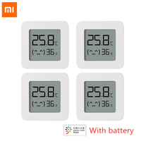 New XIAOMI Mijia Bluetooth-compatible Thermometer 2 Wireless Smart Electric Digital Hygrometer Work with Mi APP Humidity Sensor