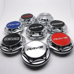 4pcs 68mm 62mm For Rays Wheel Hub Center Cap Car Rims Replace Dust-proof Cover Auto Styling Accessories