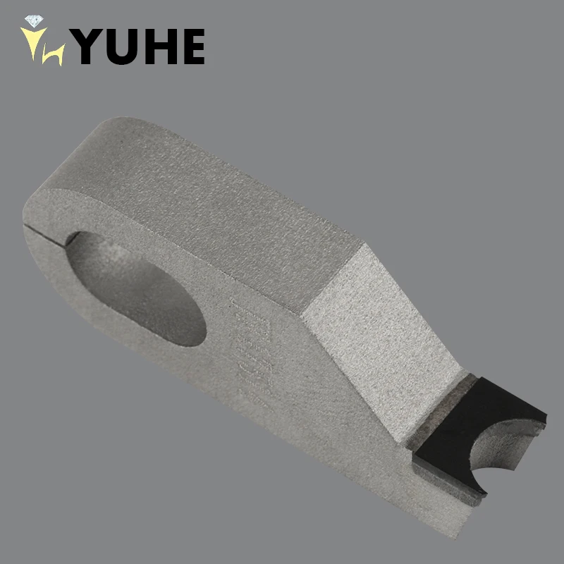 Imagem -02 - Yuhe Pcd Diamante Acrílico Polonês Fresagem Usinagem Cortador Côncavo Posalux Ferramenta para Gravação Perfuração Polimento Diamante