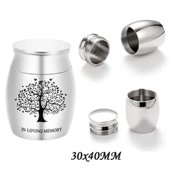 Personalized custom cremation urn tree of life ashes jar keepsake funeral memorial ash holder memorial to beloved human or pet