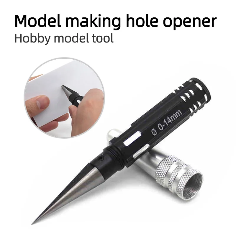 Model Hobby Craft Building Accessories Tool Model Reaming Tools Circular Expanding Cutter 0-14mm calibre For Model DIY Tool