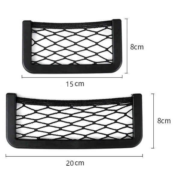 Car Storage Net Bag Striker for Nissan Qashqai J11 Juke X-trail T32 Tiida Almera Primera Pathfinder Versa March Kicks Patrol