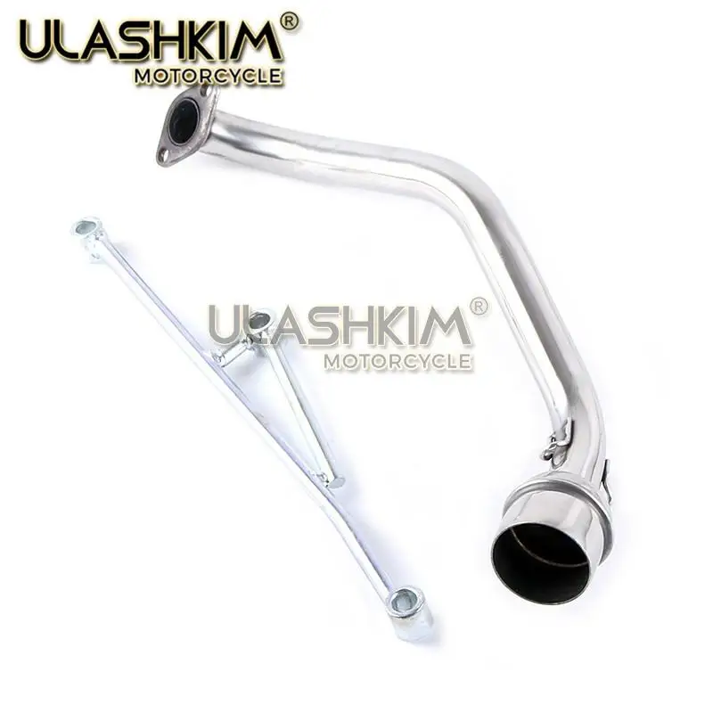 motorcycle scooter exhaust muffler with db killer for Scooter 4 stroke GY6 125 GY6 150 152QMI 157QMJ slip on