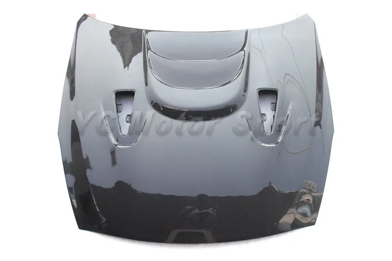 Car Accessories Carbon Fiber MS Style Hood Bonnet Fit For 2008-2014 R35 GTR GTR35 Hood Bonnet without Vents