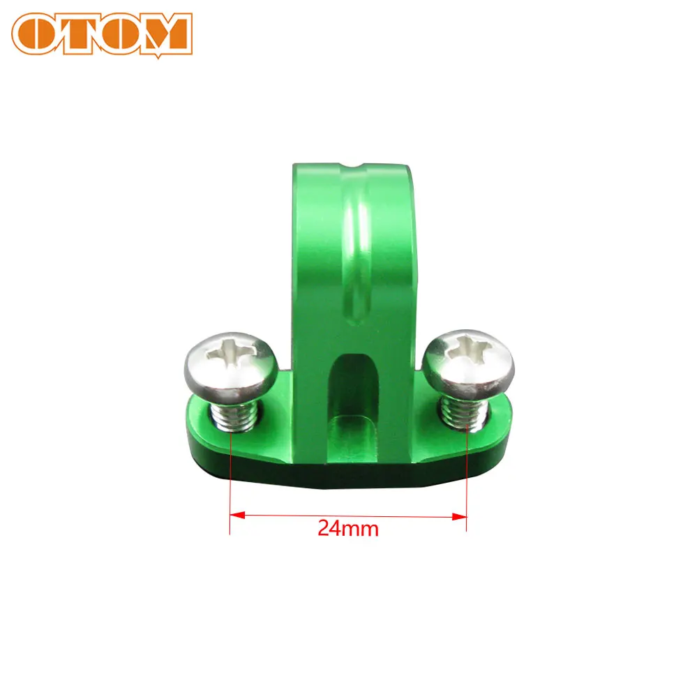 OTOM 2X MTB Bike Bicycle Frame U Buckle Brake Cable Housing Hose Tube Shifter Cable Guide Button Fixed Tubing Clips For KAWASAKI