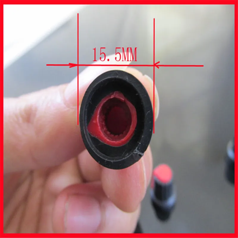 Potenziometro manopola diametro interno 6mm diametro esterno 15MM alta 17MM manopola di resistenza regolabile tappo potenziometro