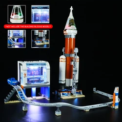 Vonado LED Lighting Set for 60228 Deep Space Rocket and Launch Control Model Toy Light Kit, Not Included the Building Block