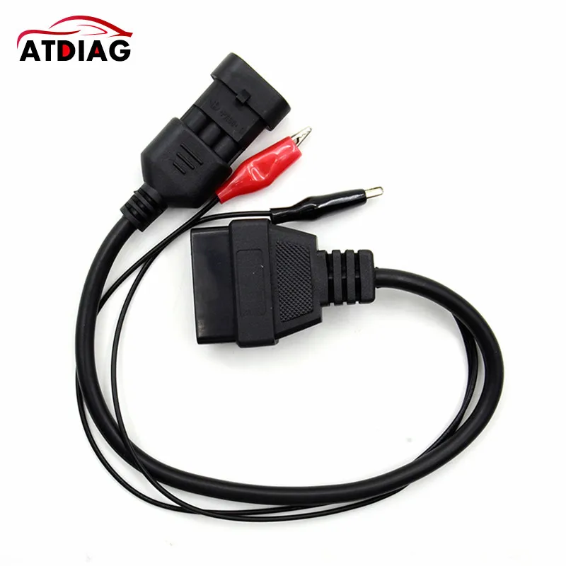 

20 шт., 16-контактный на 3-контактный разъем для кабеля fiat obd, 3-контактный диагностический кабель fiat с разъемом Obd 2, диагностический инструмент