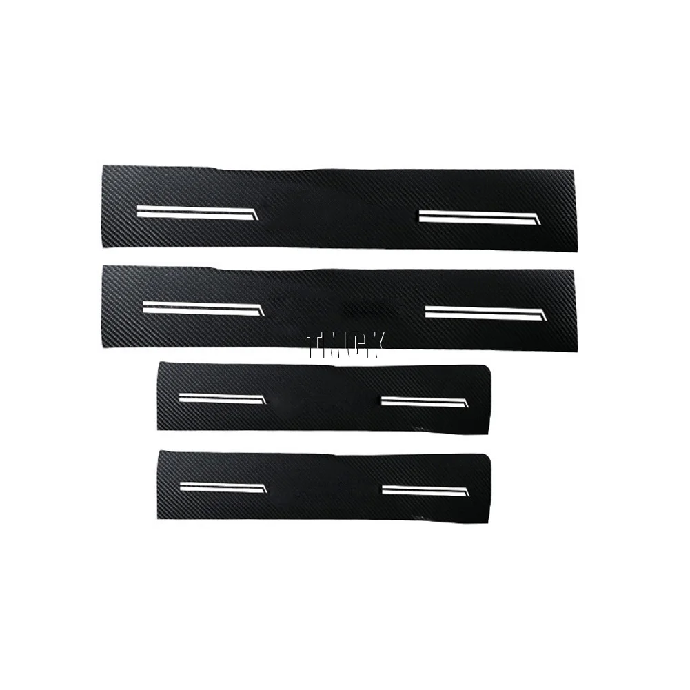 For Mercedes Benz GLE Class W167 V167 GLE350 GLE450 2020+ Car Accessories Door Sill Edge Protection Pad Anti-kick Door Mat Cover