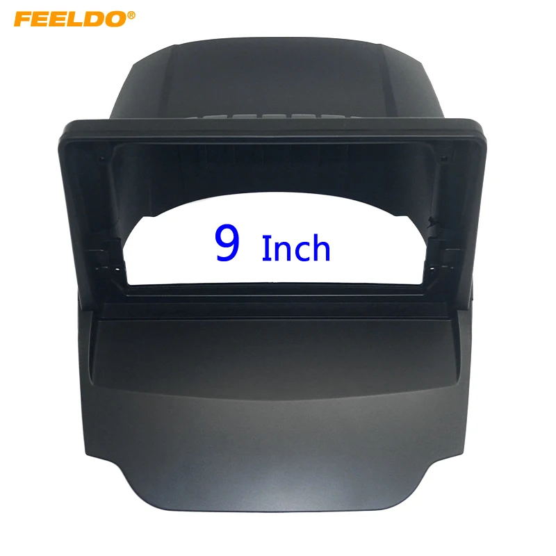 

FEELDO Car Audio Radio 2DIN Fascia Frame Adapter For Ford Ecosport 9" Big Screen DVD Player Dash Fitting Panel Frame Kit #HQ6528