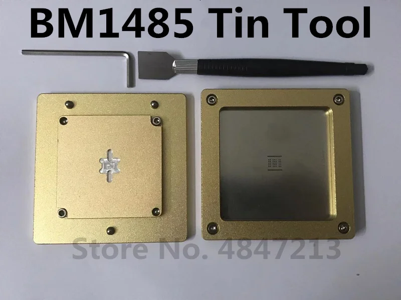 Stencil for BM1485 ASIC Stencil Tin Tool for L3 L3+ L3++ LTC Miner hash board repair Plant tin station Tin tool