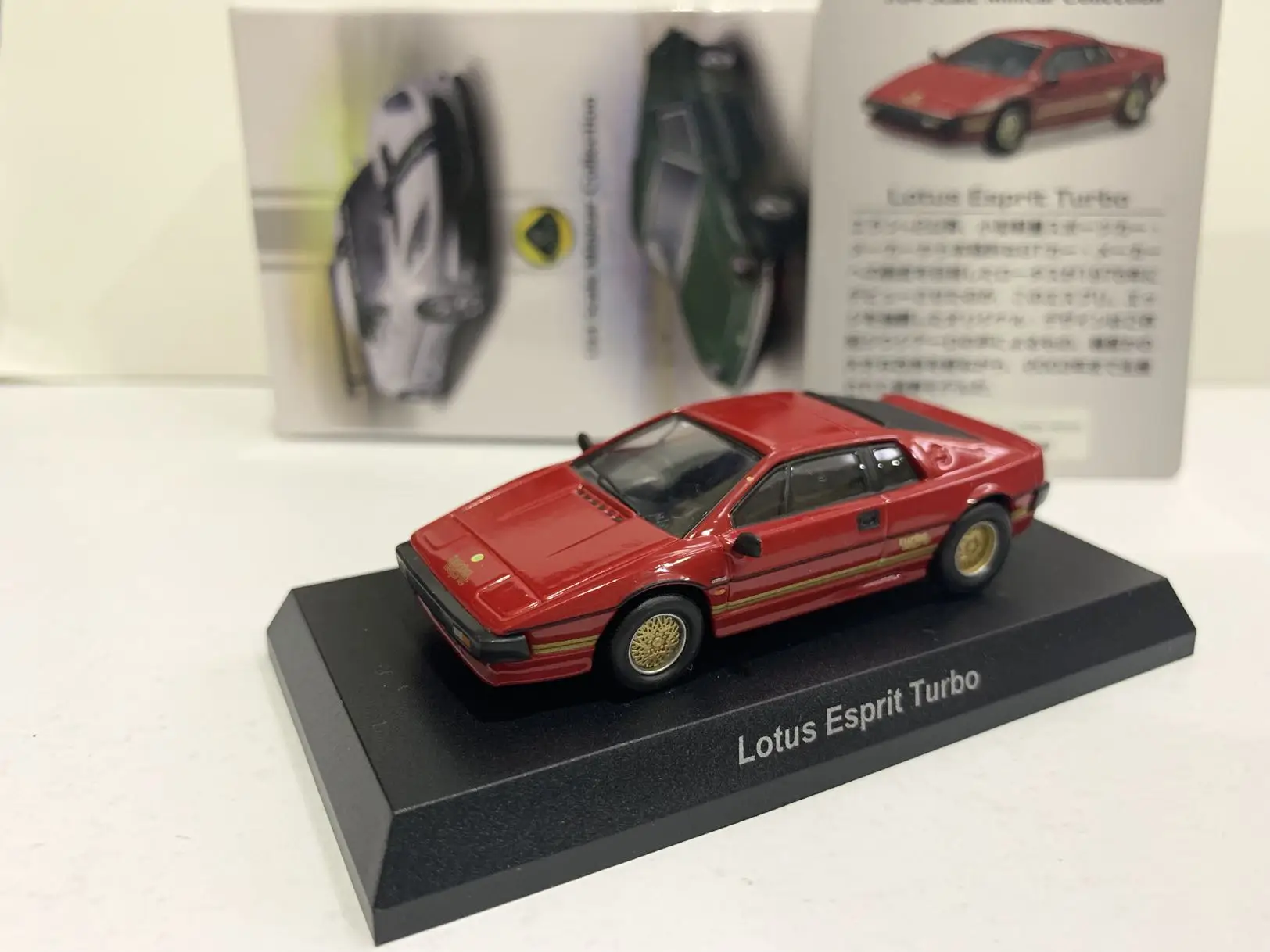 

1/64 KYOSHO Lotus Esprit Turbo Collection of die-cast alloy car decoration model toys