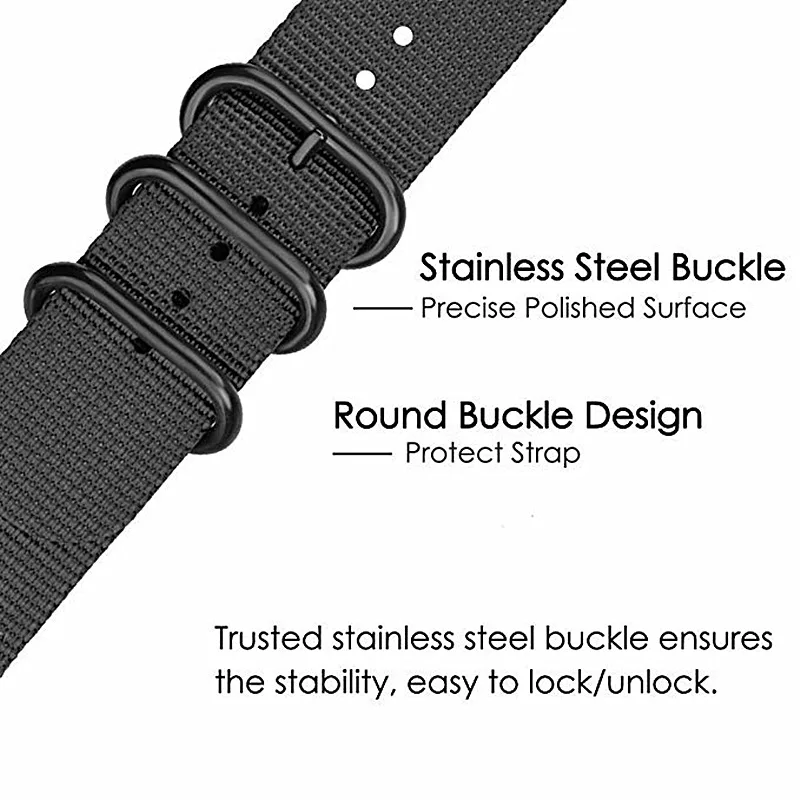 18/20/22mm Nylon Strap For Garmin Vivoactive 5 4 3 4S Sport Band For Forerunner 265 265S 255 255S 245/Venu 3 3S 2S/2 Plus Correa