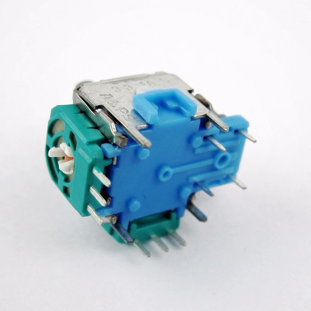 استبدال عصا التحكم التناظري ثلاثي الأبعاد ، وحدة الاستشعار ، مقياس الجهد للتحكم ، لوحة الألعاب ، أجزاء إصلاح عصا الإبهام ، 2: