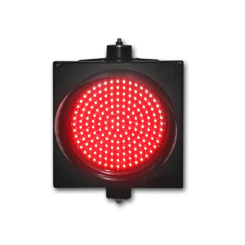 WDM 300mm 신호등, 한 측면 빨간색 LED 점멸