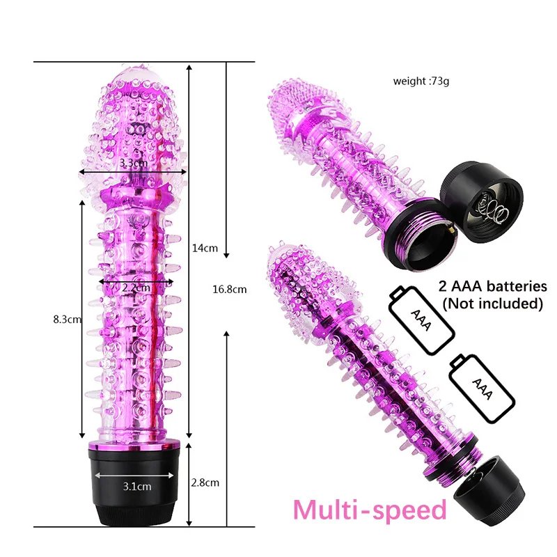 G-Spot Stimulating Vibration Stick Jewels Strong G Spot Vibrators Sex Toys For Female Adult Products