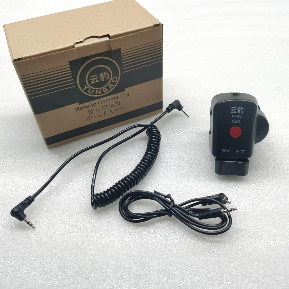 Camcorder Remote Control Zoom   Controller for SONY LANC 180A NX3 100 and Panasonic UX90 PV100 200MC