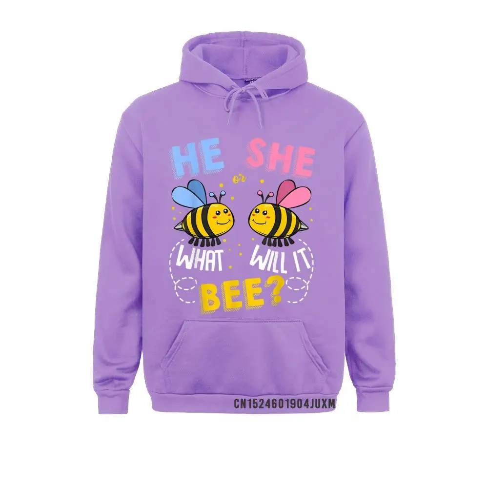 He Or She What Will It Bee Baby Party Gender Reveal Novelty Warm Hoodies Long Sleeve Printing Clothes Retro Sweatshirts