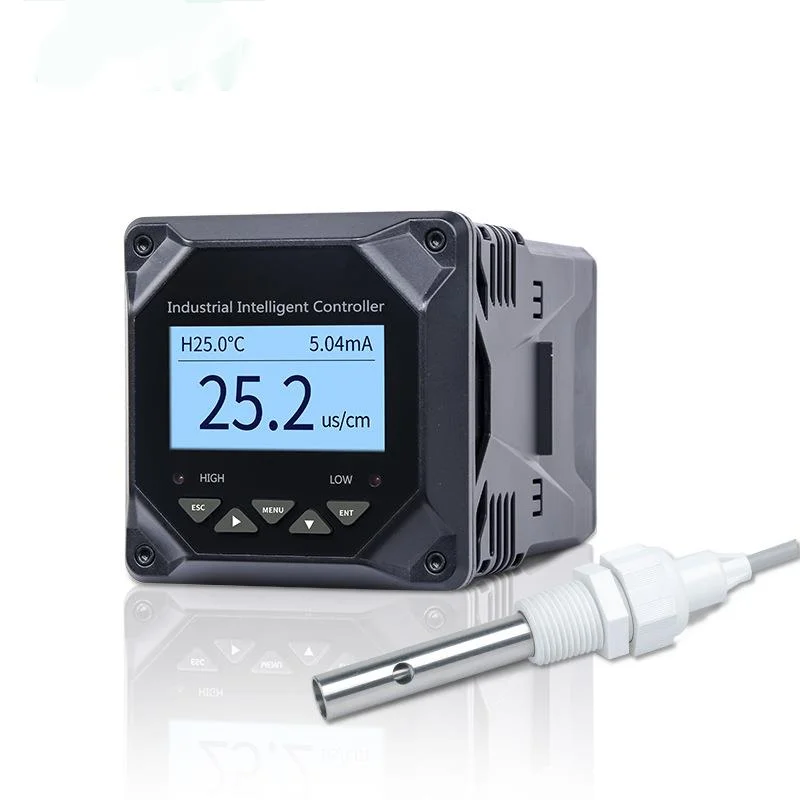 TDS Electrode Probe 485 Communication Pure Water Online Conductivity Tester Analyzers 0-20/0-200/0-2000 US/cm