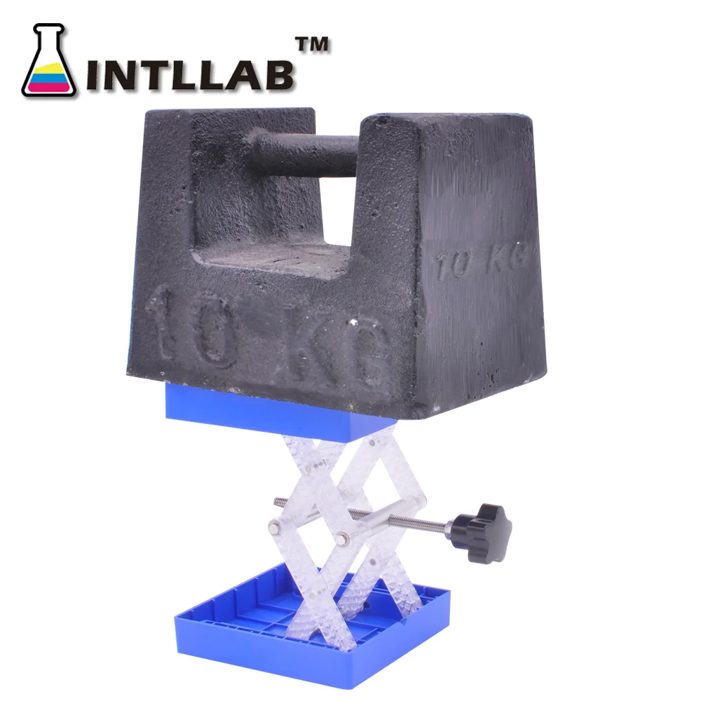 Plataforma de elevação para laboratório, 4 "x 4", suporte de laboratório, plataforma de elevação, máscara facial, eletrônica, 4 polegadas