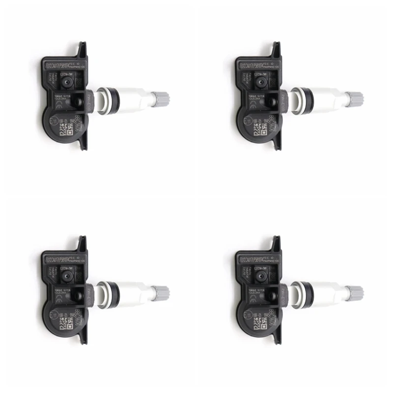 

4PCS Car TPMS 433MHz 42607-02050 Tire Type Pressure Monitor System Sensor PMV-E100 Fit For Toyota CAMRY 4RUNNER PMVE100