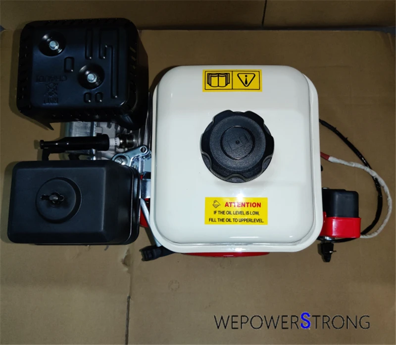 Imagem -04 - Wsepo-pequeno Motor a Gás Montado com Eixo de Cames de Aço para Muti-purpose 170f Electric Start Strong 212cc 7hp 04 Stroke Air Cool
