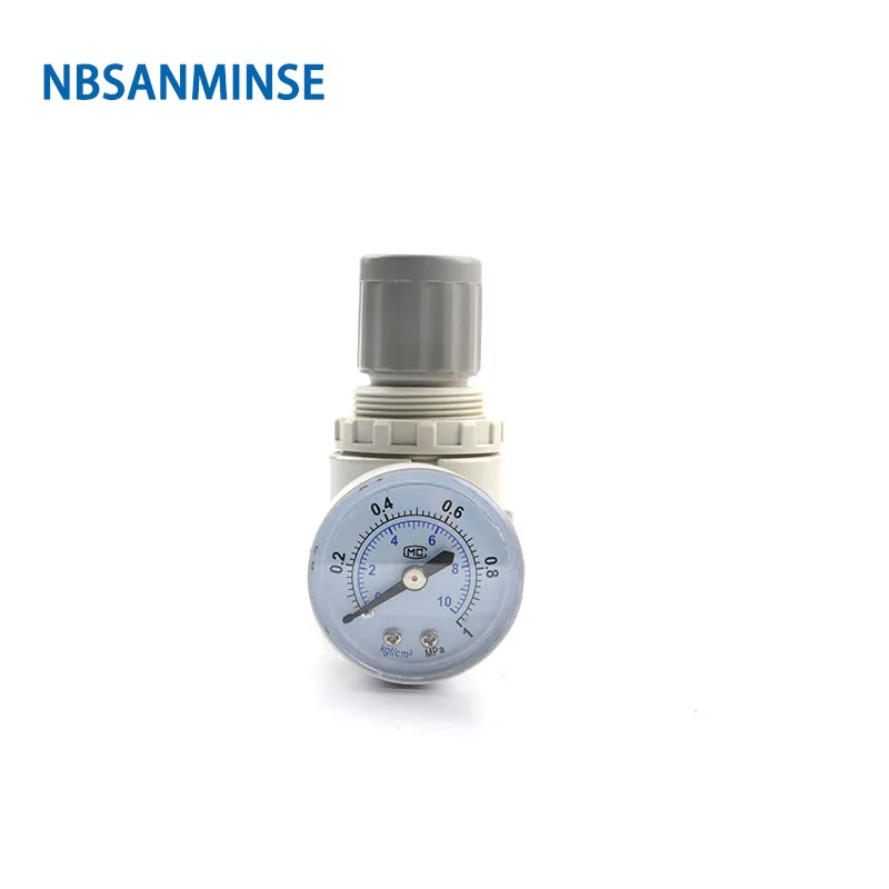 NBSANMINSE Air Regulator AR2000 G1/4 inch  Air Source Equipment Units Air Valve pneumatic frl units air pipe line FRL