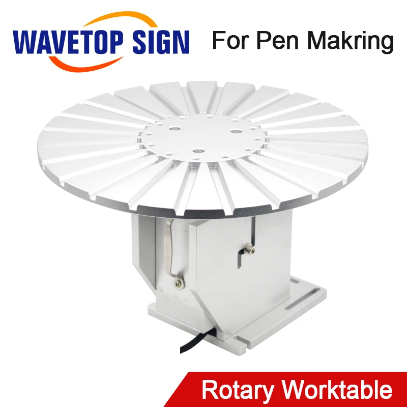 

WaveTopSign Rotary Worktable for Pen Marking Fiber Laser UV Laser Co2 Laser Makring Machine