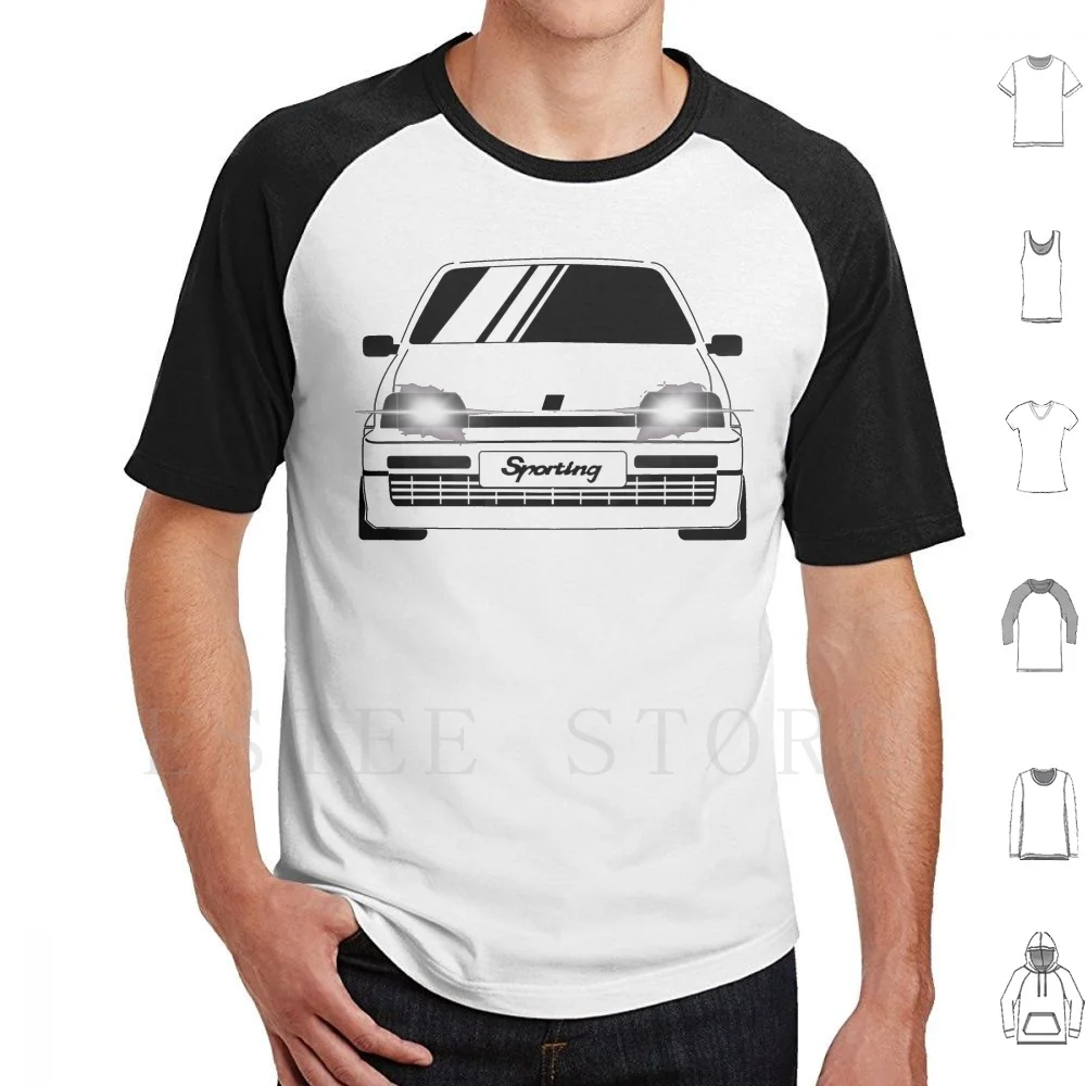 Cinquecento Sporting T Shirt Men Cotton 6xl Sporting Cinquecento Abarth