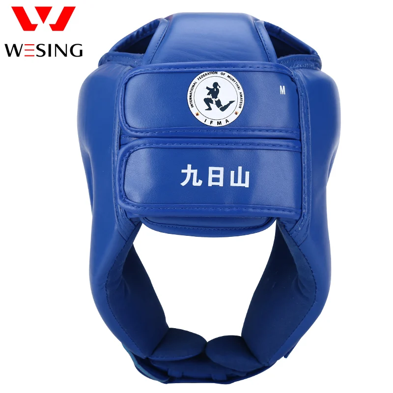 Wesing IFMA Approved Muay Thai Competition Head Guard Protection Head Training Sparring Helmet