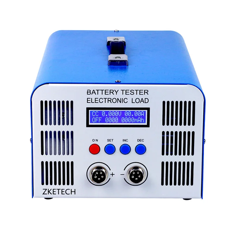 200W Electronic Load Battery Capacity Tester Lithium Lead Acid Battery Capacity Tester Charge / Discharge 40A 110V/220V