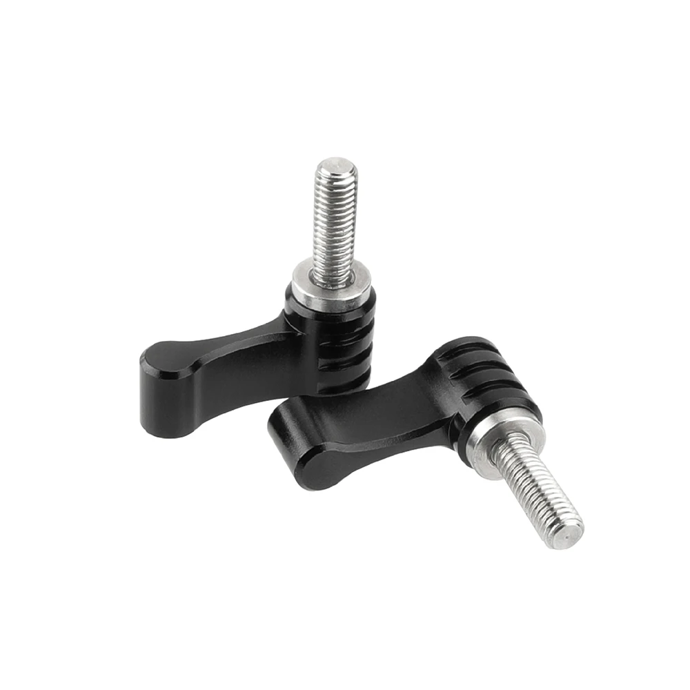 Kimrig Camera Camcorder 15Mm 18Mm M5 Roterende Knop Verstelbare Duim Hendel Schroef Met M5 Draad Rvs (een Paar)