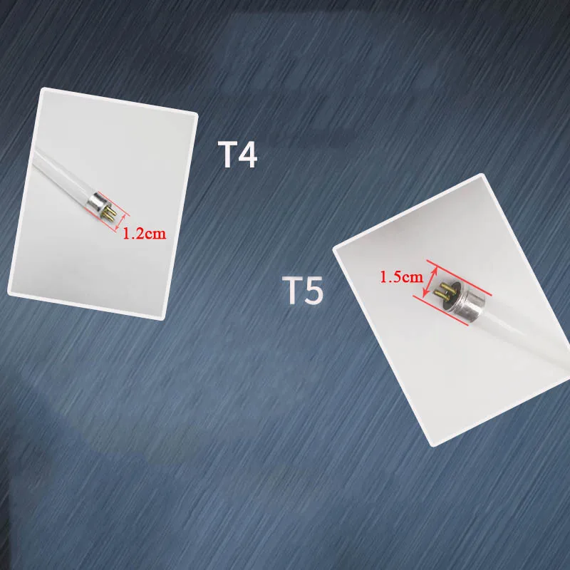 3 قطعة T4 الفلورسنت أنبوب الفلورسنت T5 الفلورسنت مصباح الشريط لمبة لمبات الخطية مرآة المصباح الحمام 8 واط الضوء الأبيض #2