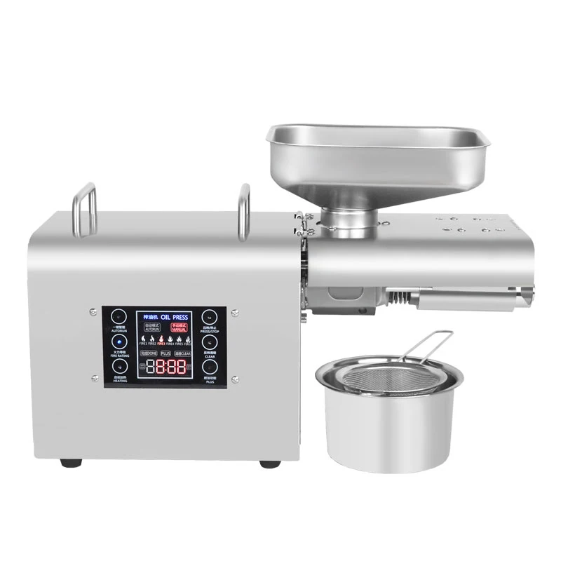 

K28 Oil press machine Walnut Oil expeller Press Peanut machine Sunflower/Flaxseed Oil presser Stainless steel 110/220V