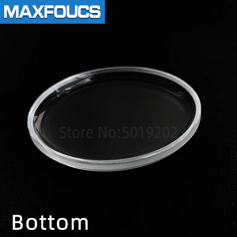 Round Pot Shape 25-35.5mm Dia Dome Glass Watch Mineral Crystal Watch Case Parts