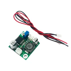 Lm2596 subminiature DC-DC adjustable power supply step-down and voltage stabilizing module (wire feeding)