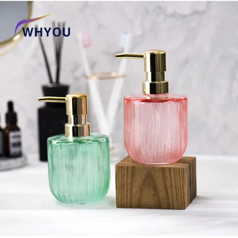 

WHYOU-милая стеклянная бутылка, мытье рук, жидкая эмульсия, дозатор мыла, ретро-бутылка, аксессуары для украшения ванной комнаты, подарки, 1 шт.