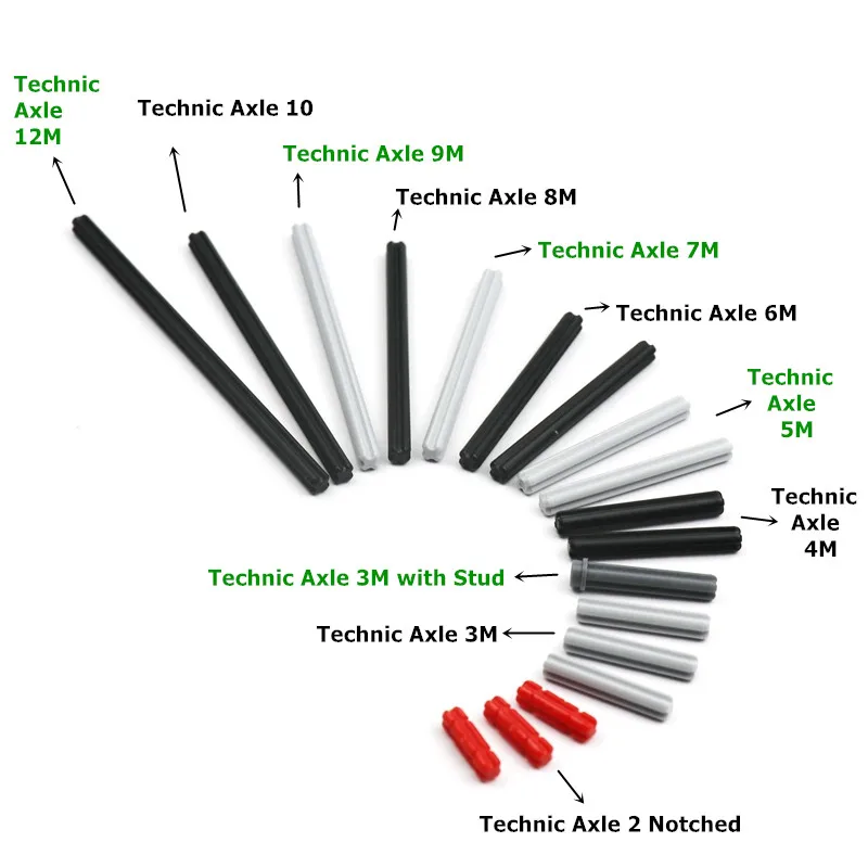 اللبنات الطوب MOC الأجزاء الفنية المحور DIY مجموعات فنية اكسسوارات للأطفال طفل العلوم ألعاب تعليمية #1