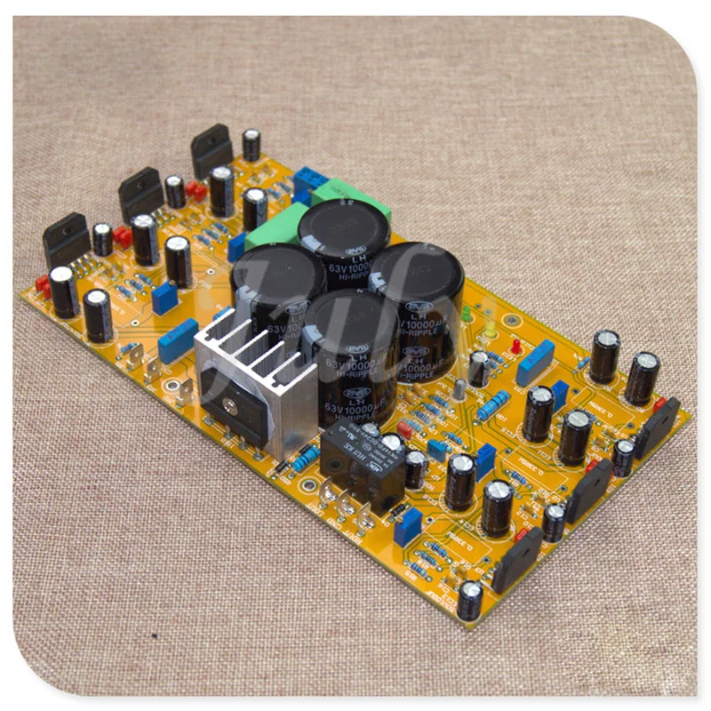 

LM3886 3 parallel 150W*2 power amplifier board, fully integrated speaker protection and power supply